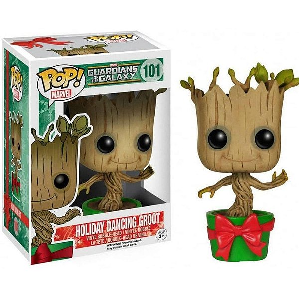 Pop Funko Holiday Dancing Groot #101 Baby Guardians Galaxy