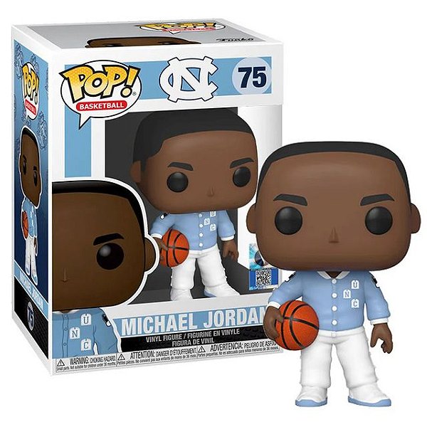 POP Funko Michael Jordan #75 University Of North Carolina