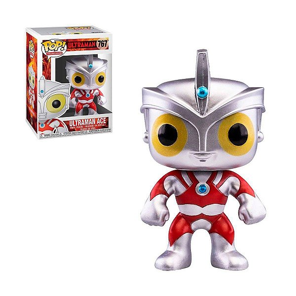 Pop Funko Ultraman Ace #767 Ultraman Oficial Com Nota Fiscal