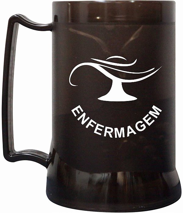 Caneca Enfermagem Gel Congelante 400 ML Brasão Enfermeiro(a)
