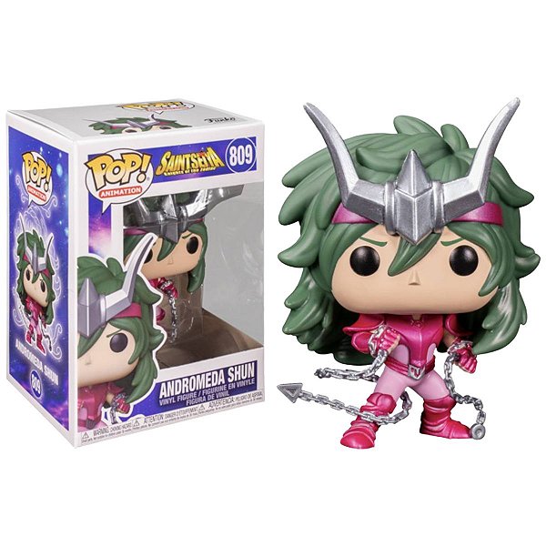 POP Funko Shun de Andrômeda #809 Os Cavaleiros Do Zodíaco