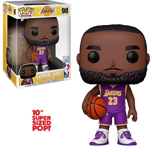 Pop Funko LeBRON James 26 CM #98 Lakers NBA Los Angeles