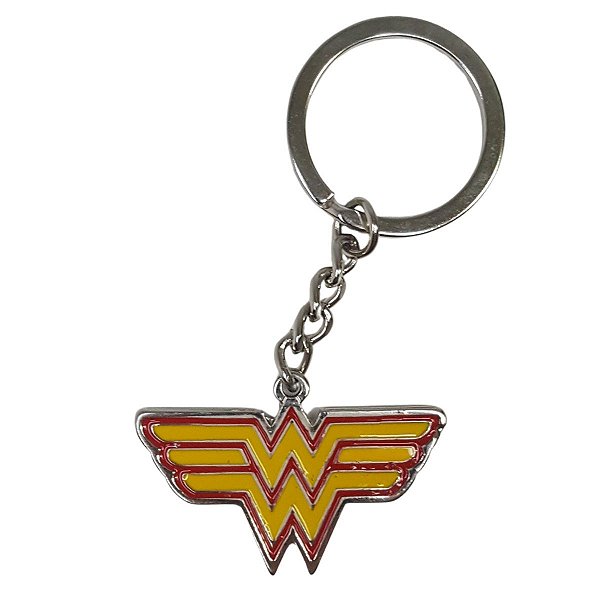 Chaveiro Mulher Maravilha Logo Metal
