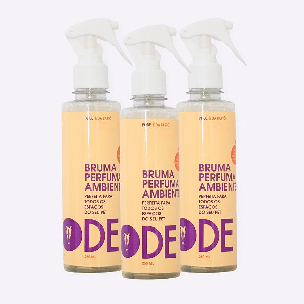 PODE - Kit 3 Bruma Perfuma Ambientes