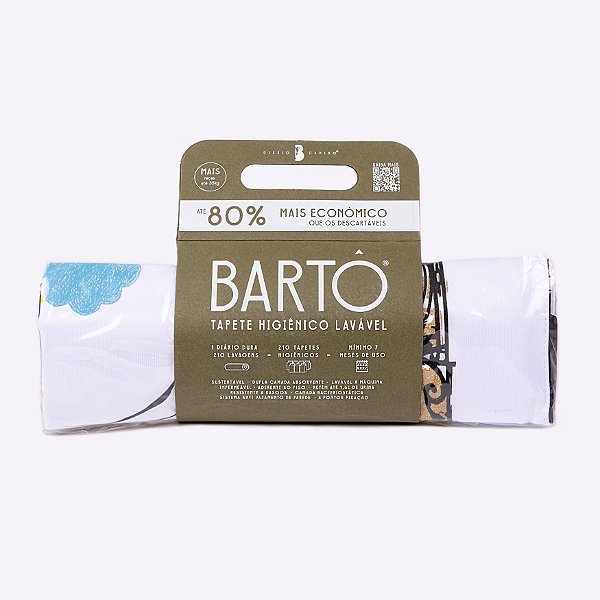 Tapete Lavável Bartô Mais B.ART - Clone Teste