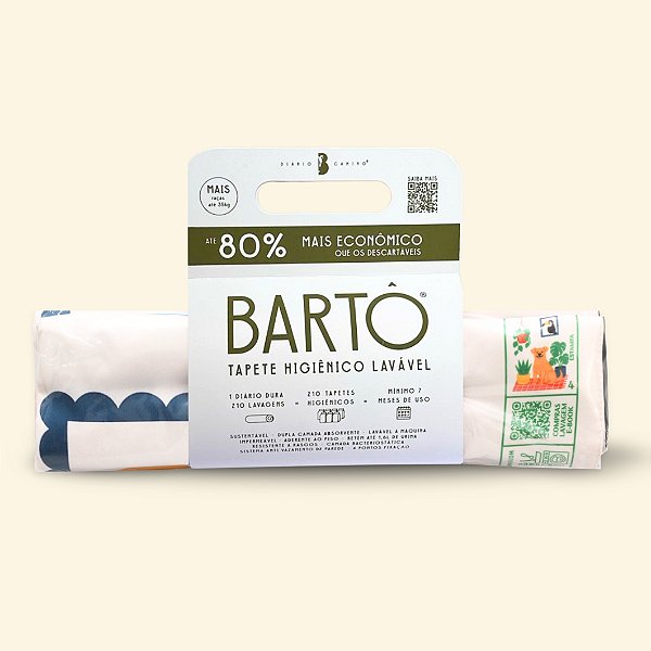 Tapete Lavável Bartô Mais B.ART