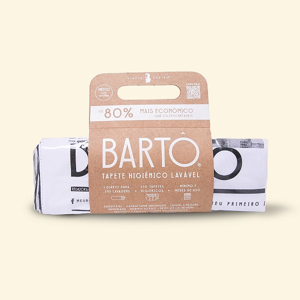 Tapete Lavável Bartô Médio Jornal