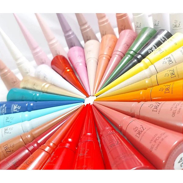 Esmalte em Gel 12ml D&Z Coleção Luxo Unidade