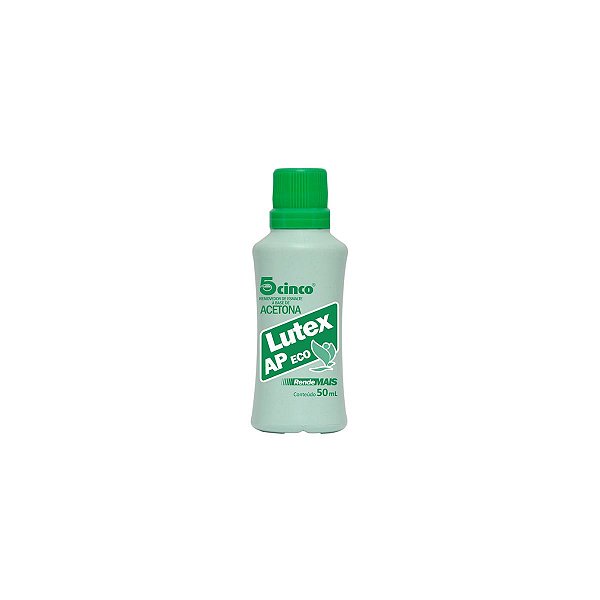 Removedor De Esmalte A Base De Acetona Lutex Apeco 50Ml