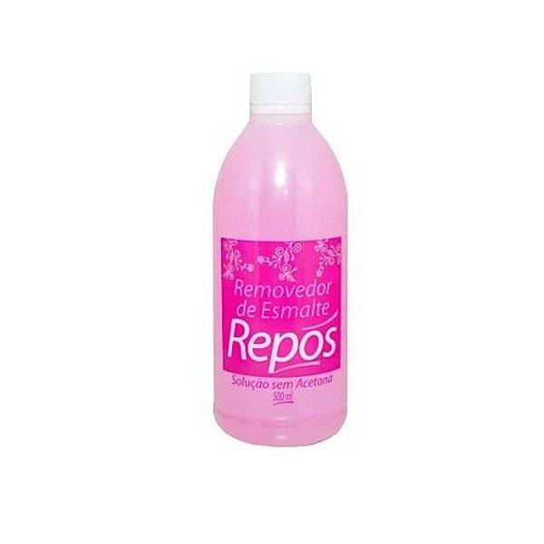 Removedor de Esmaltes Sem Acetona Repos - 500ml