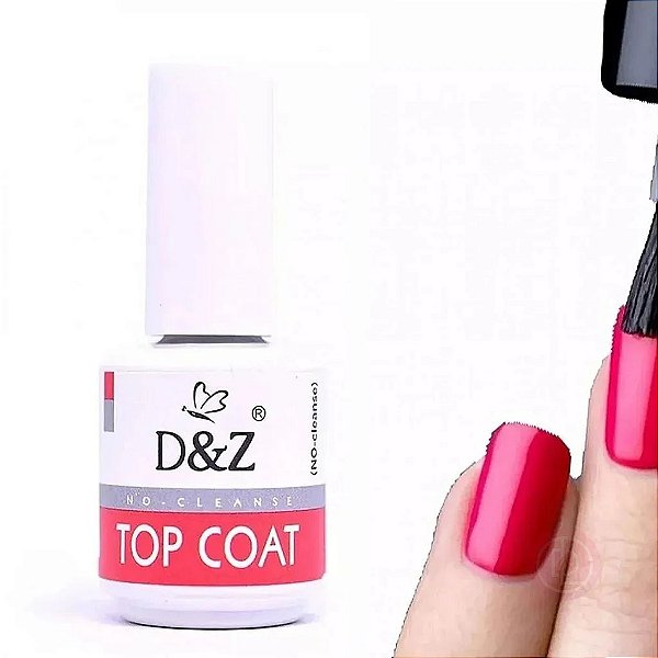top coat d&z preparador para unhas 15 ml