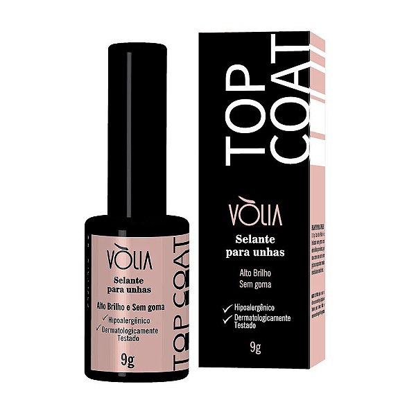 SELANTE PARA UNHAS (TOP COAT) BRILHO 9G volia
