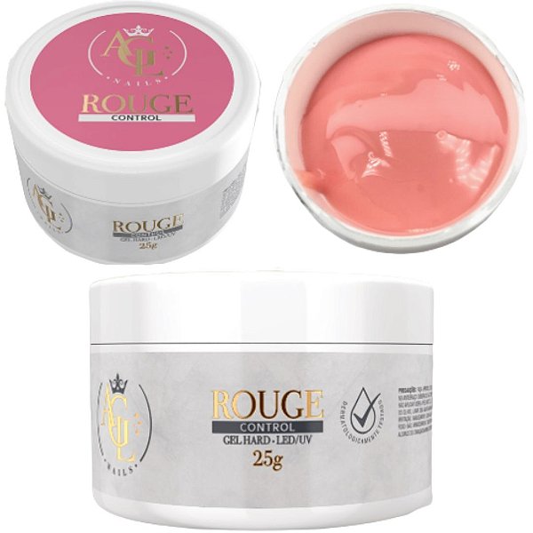 Gel de unha AGL Rouge Control Hard 25g