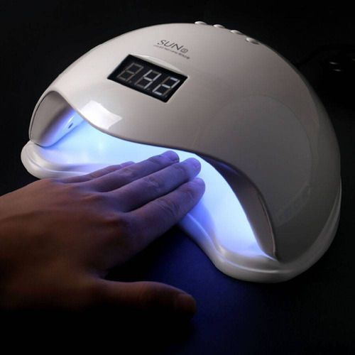 cabine sun 5 digital 48w secagem unhas de gelunha led uv