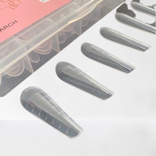 molde f1 bailarina tips alongamento unhas em gel polygel