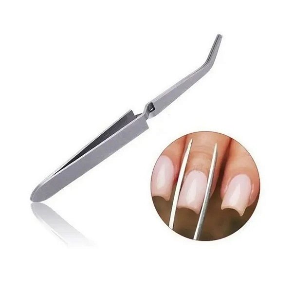 Pinça Para Curvatura C Unha Gel Acrigel Fibra Profissional