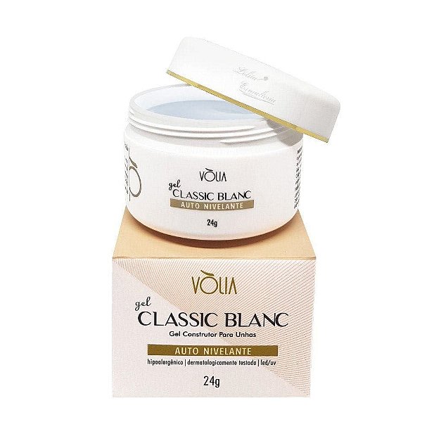 GEL VOLIA  CLASSIC BLANC 24G AUTO NIVELANTE LED UV