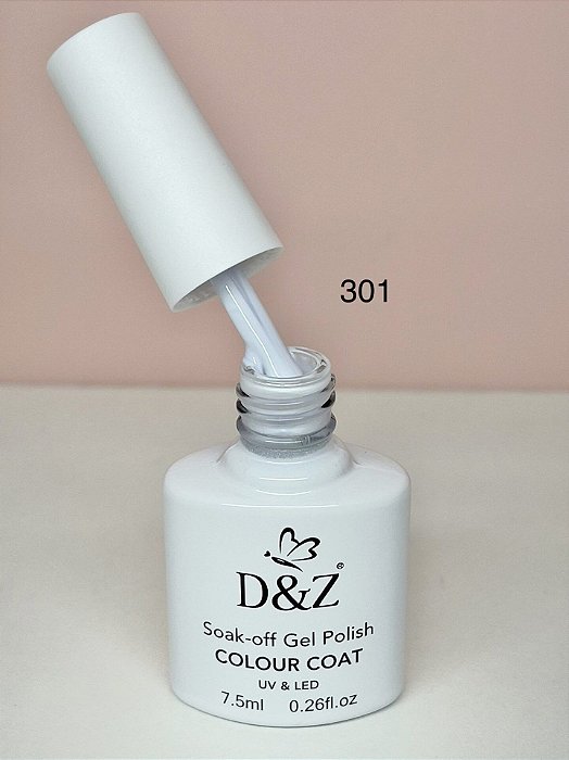 Esmalte em gel D&Z branco 301