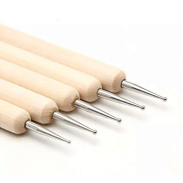 Kit Boleador de Madeira com 05 Und