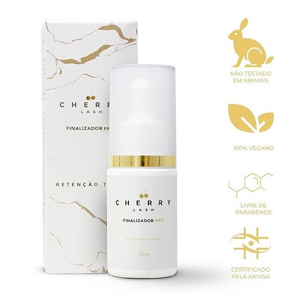 Finalizador Pro Para Extensão De Cílios CHERRY Lash 40ml