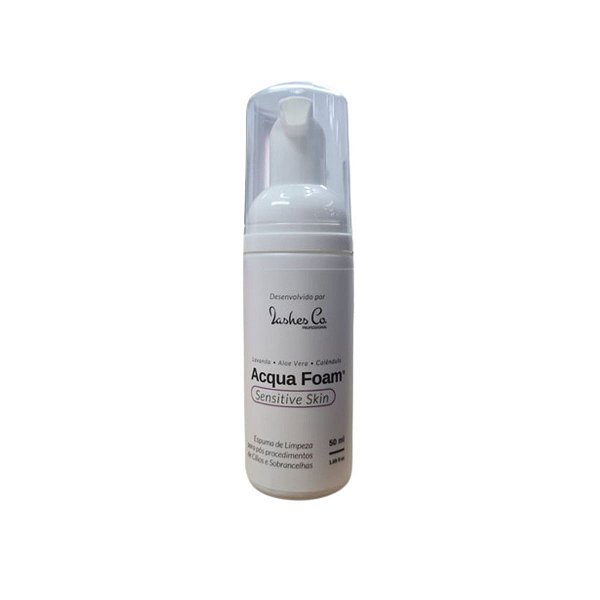 Acqua Foam 50ml Lashes Co Espuma de Limpeza Pre Procedimento