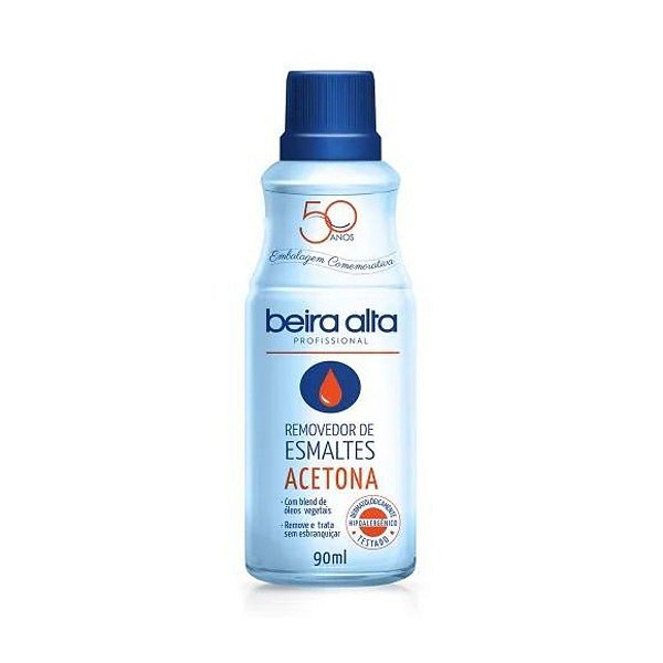 Removedor de Esmalte Beira Alta com Acetona 90ml