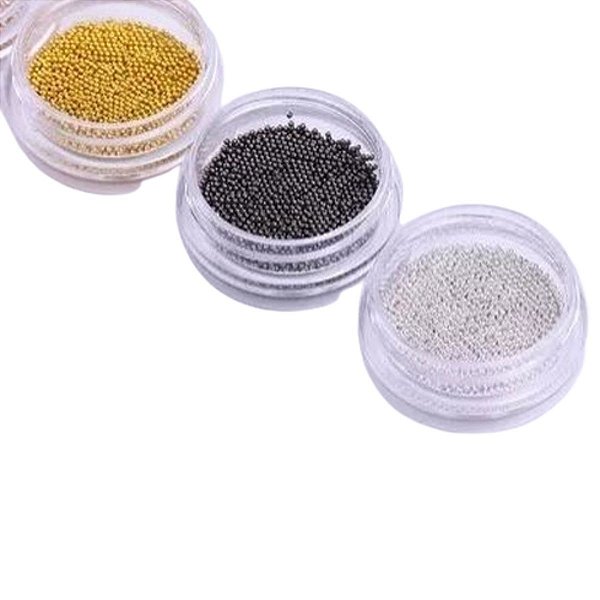 Kit Potinho Caviar Cores Variadas Prata Rose Dourado