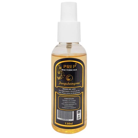 prep fengshangmei 120 ml com anvisa higienizador unhas