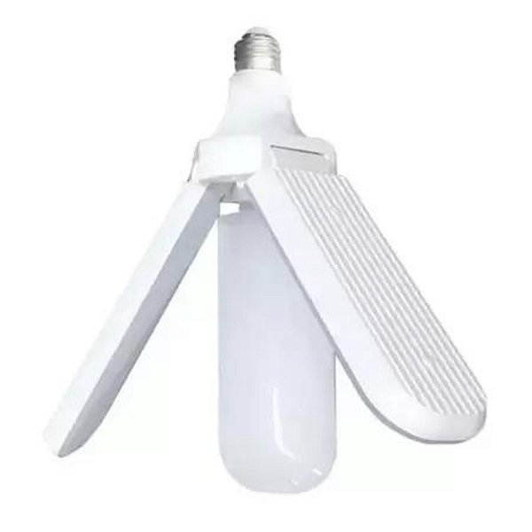 Lâmpada Led 45w Pétala Dobrável Ajustável Fan Blade 3 Pas
