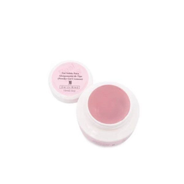 Gel Sólido De Alongamento Para Tips real love Gel Cremoso 16