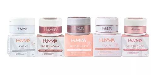GEL HUMMA ESCOLHA SUA COR ALONGAMENTO NAILS 28G