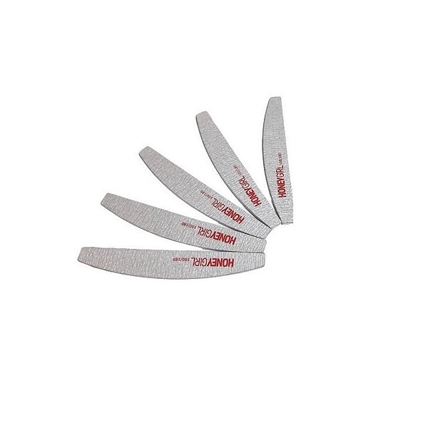 Lixa Boomerang Pequena 100/180 50 Unidades Honey Girl