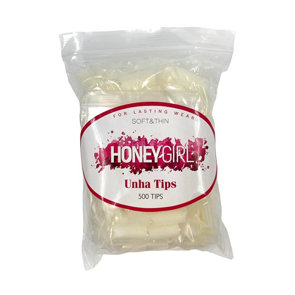 Tips Unha Curva C Honey Girl Com 500 Leitosa