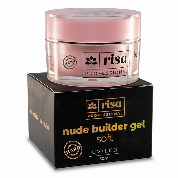 Risa Builder Gel Hard - Soft Nude 30g