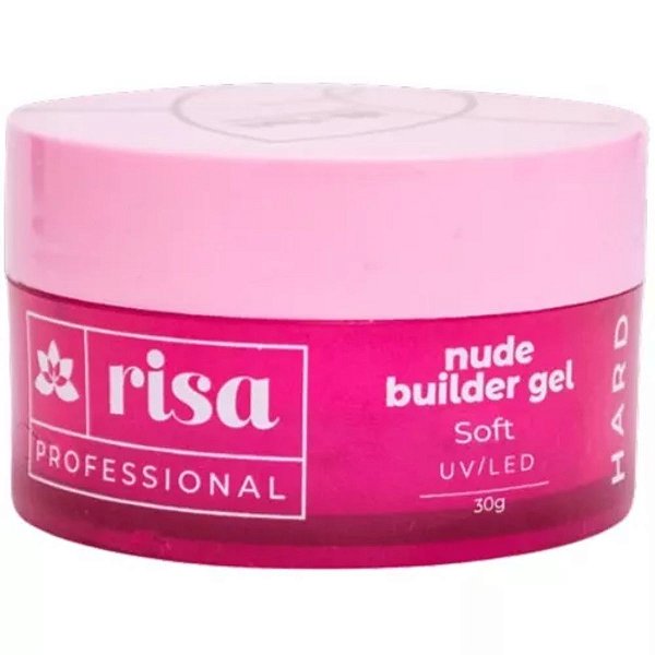 Risa Builder Gel Hard - Soft Nude 50g