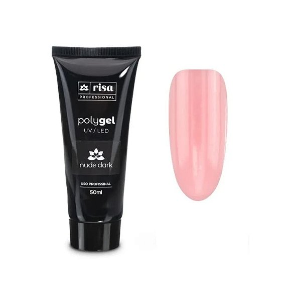 Polygel Risa Nude Dark 30ml-Bisnaga