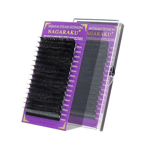 Cílios Nagaraku Natural Fio A Fio ou Volume Russo Brasileiro