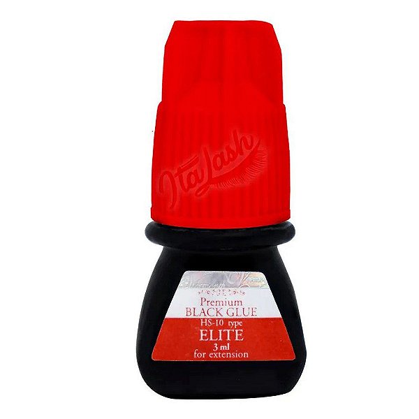 cola elite black glue 3ml para alongamento de cilios hs10