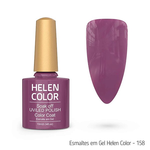 Esmalte Em Gel Helen Color 10 ml 94 roxa