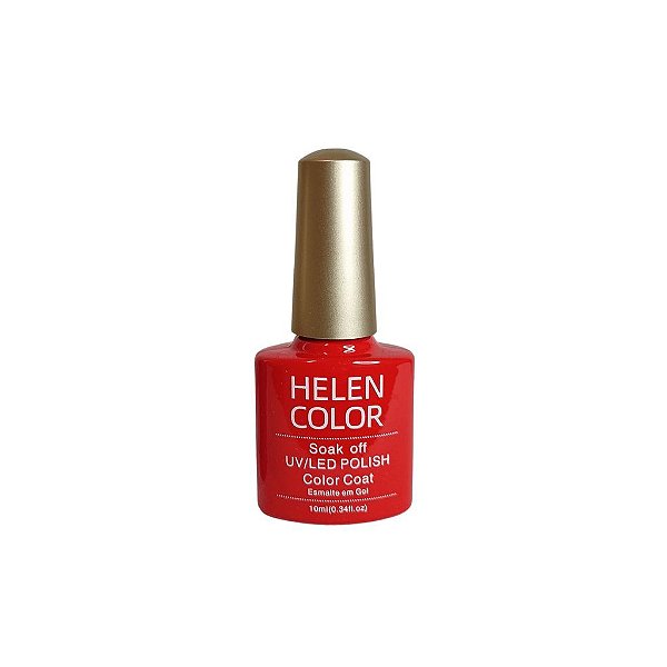 Esmalte Em Gel Helen Color 10 ml 167 vermelho