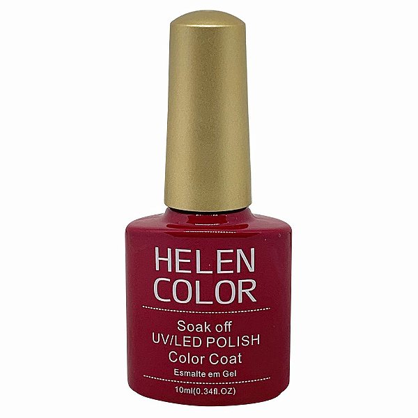 Esmalte Em Gel Helen Color 10 ml 138 vinho