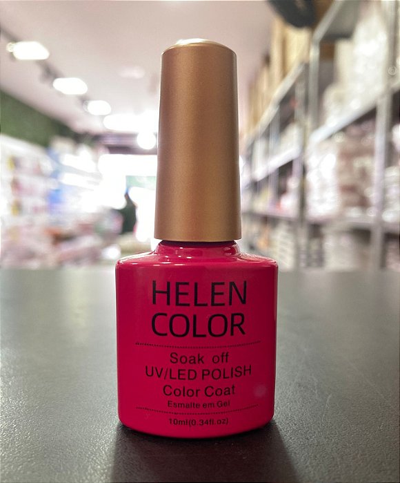 Esmalte Em Gel Helen Color 10 ml 184 rosa