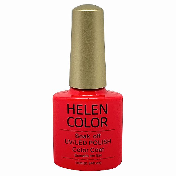 Esmalte Em Gel Helen Color 10 ml 183 vermelho