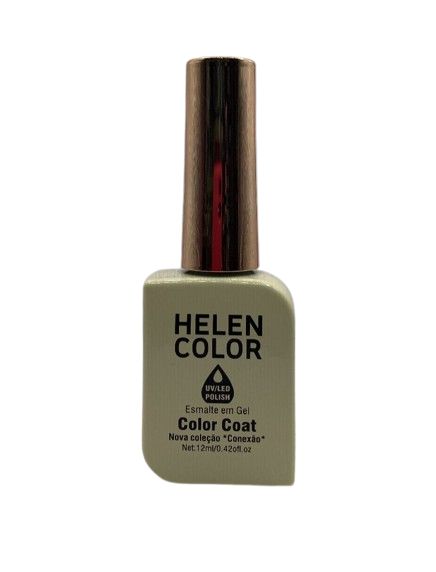 esmalte em gel helen color coleção conexão 12ml 154 amarelo cintilante