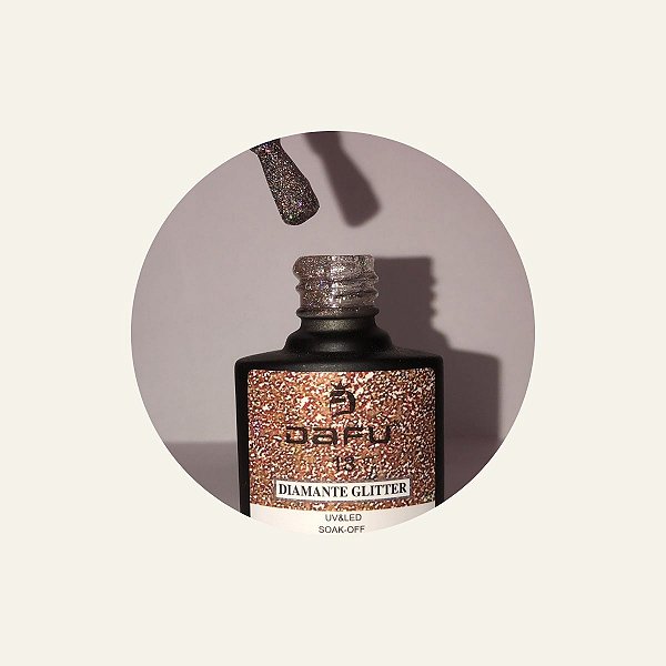 esmalte em gel térmico refletivo dafu 013 rose