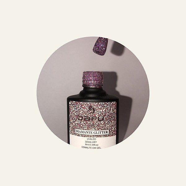 esmalte em gel térmico refletivo dafu 005 rosa