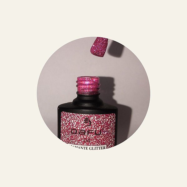 esmalte em gel térmico refletivo dafu 004rosa