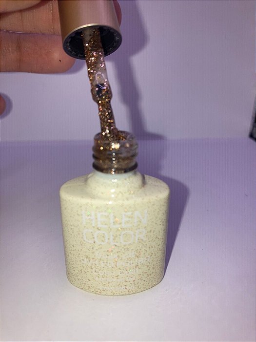 Esmalte Em Gel Helen Color Bege #23