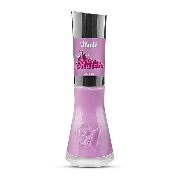 esmalte nati deu mathc lilás manu 8mlç