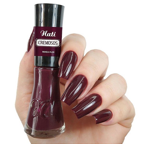 Esmalte Nati Renda Flor Cremosoç